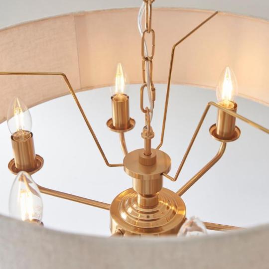 klasszikus polgari lampacsalad csillar nagymeretu sargarez kerek textil ernyovel luxus klasszikus balaton szalloda art deco polgari lakas lampa etkezoasztal fole vilagitas fuggesztek.jpg